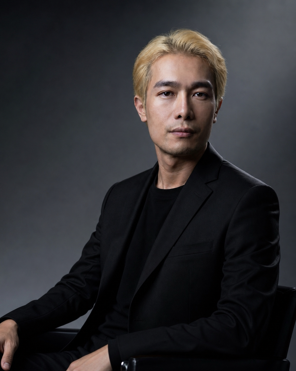 Portrait of Eddie Lu, founder of SongKid Global Entertainment